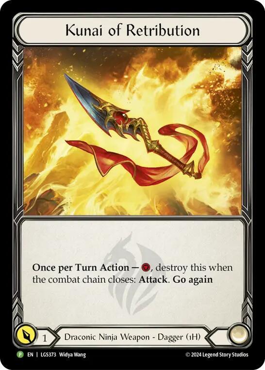 Kunai of Retribution - LGS373 card image