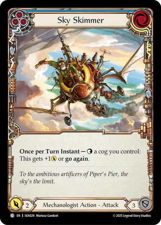 Sky Skimmer (Blue) card image