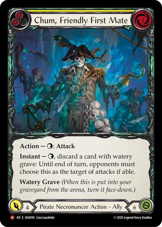 Chum, Friendly First Mate card image