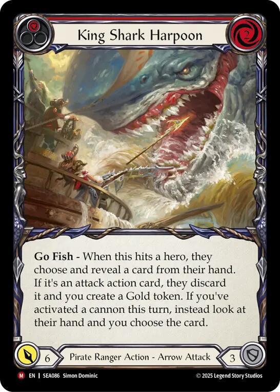 King Shark Harpoon card image