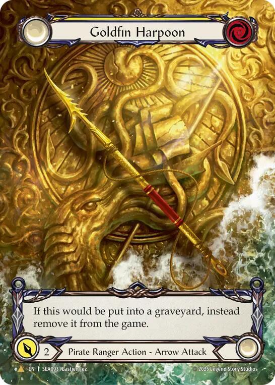 Goldfin Harpoon (Treasure) card image