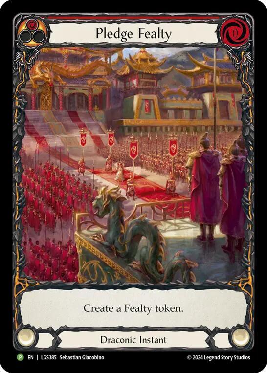 Pledge Fealty - LGS385 card image