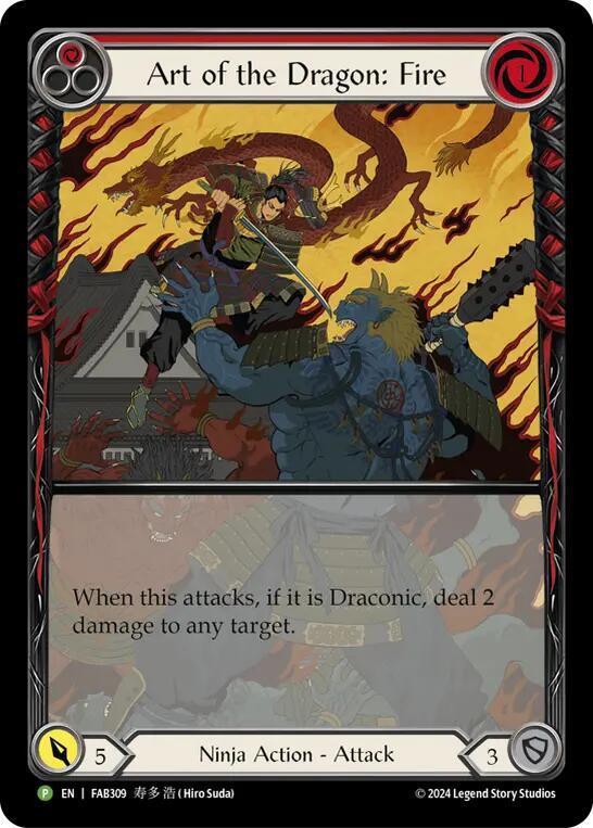 Art of the Dragon: Fire - FAB309 card image