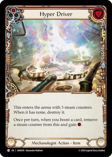 Hyper Driver (Red) card image