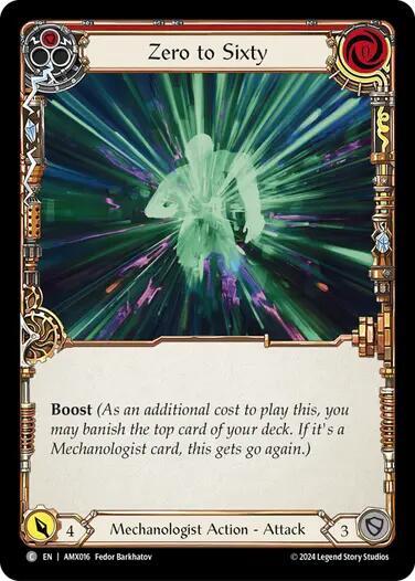 Zero to Sixty (Red) card image