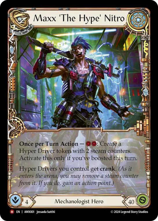 Maxx 'The Hype' Nitro card image