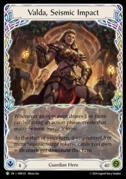 Valda, Seismic Impact - HER135 card image
