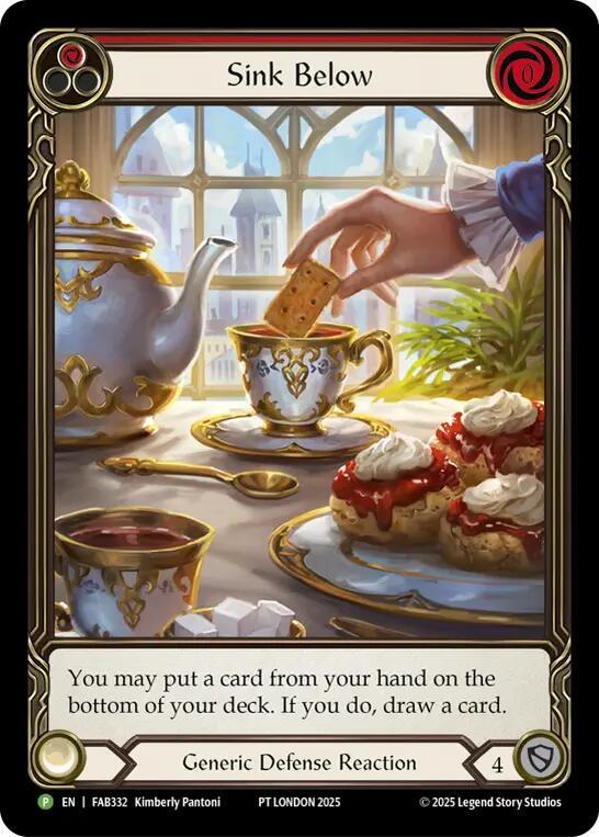 Sink Below (Red) - FAB332 card image