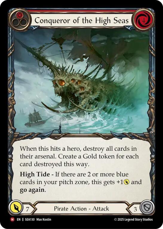 Conqueror of the High Seas card image