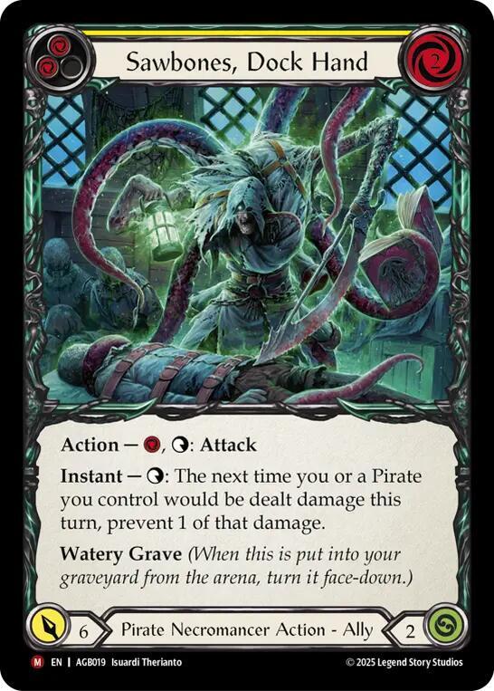 Sawbones, Dock Hand card image