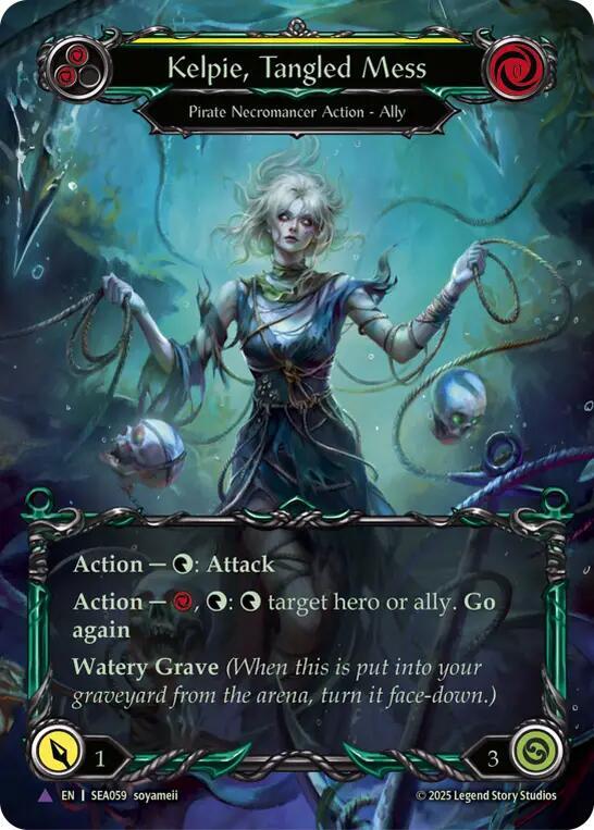Kelpie, Tangled Mess (Marvel) card image