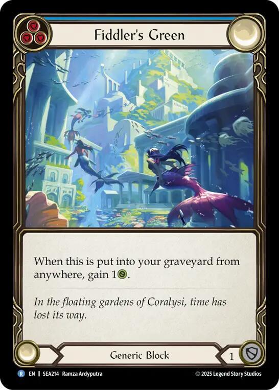 Fiddler's Green (Blue) card image
