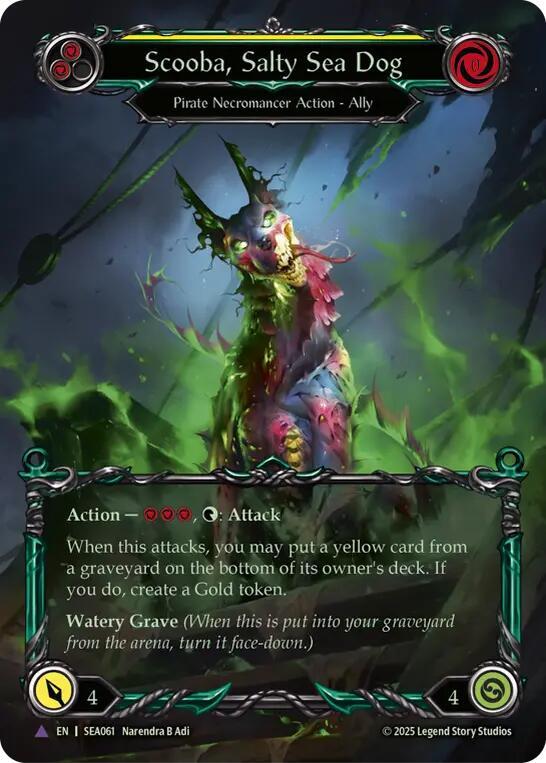 Scooba, Salty Sea Dog (Marvel) card image