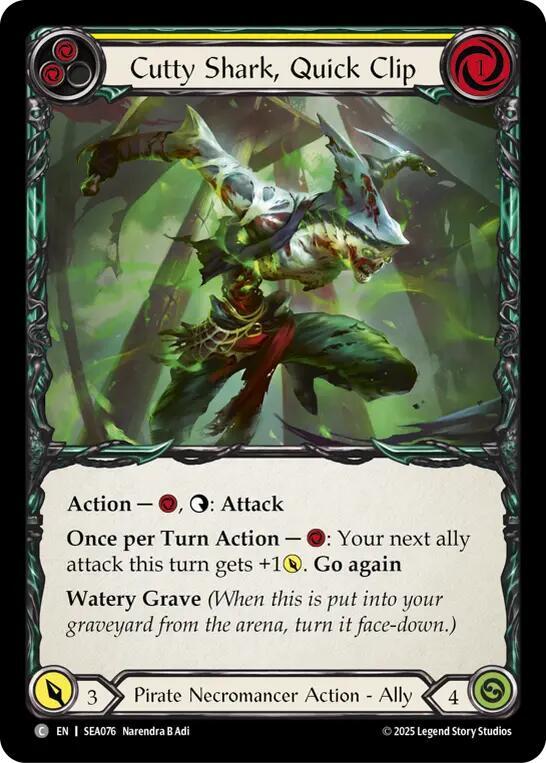 Cutty Shark, Quick Clip card image