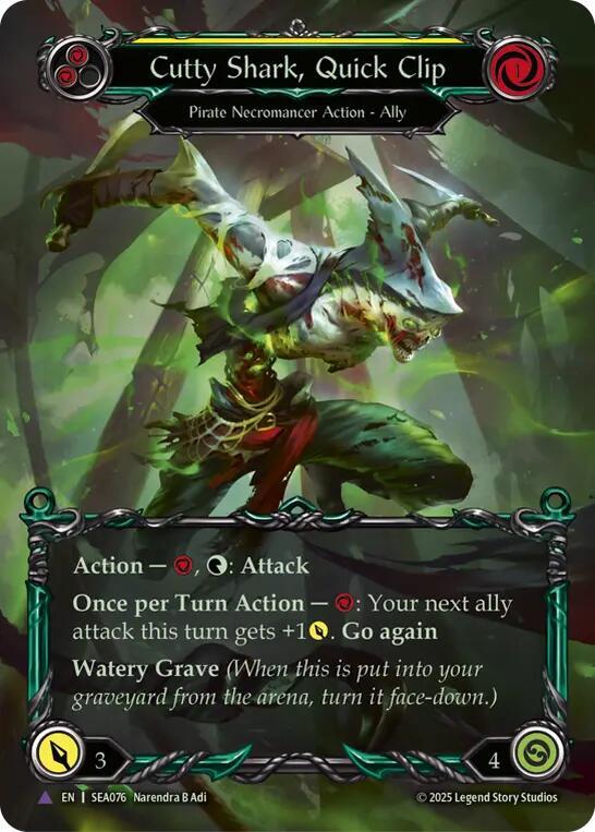 Cutty Shark, Quick Clip (Marvel) card image