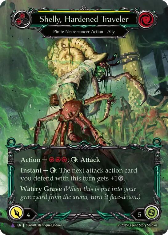 Shelly, Hardened Traveler (Marvel) card image