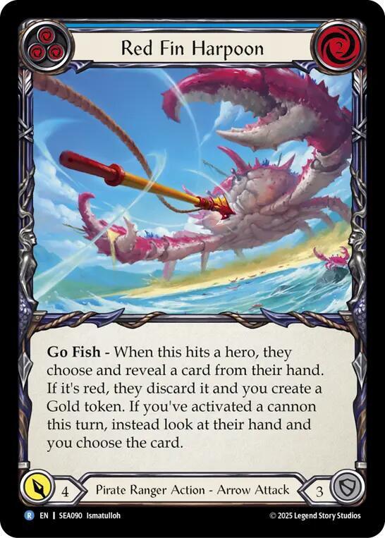 Red Fin Harpoon card image