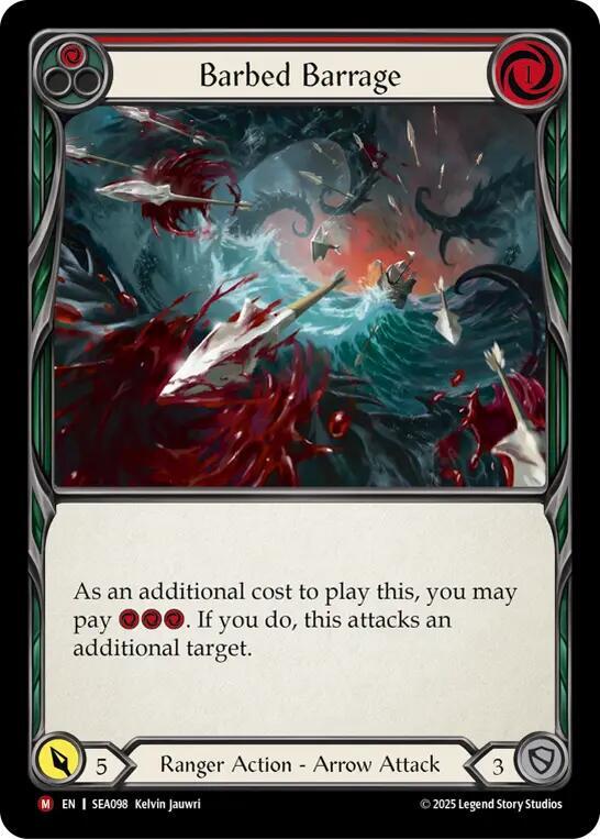 Barbed Barrage card image