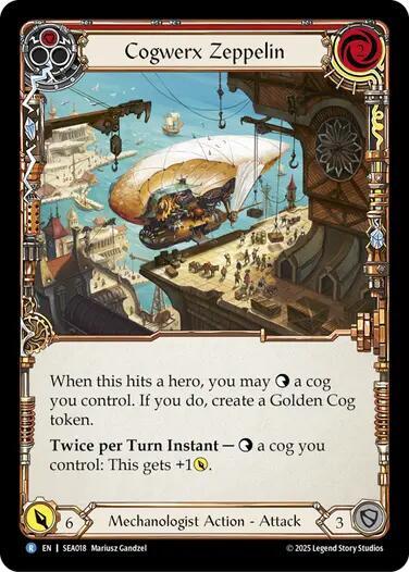 Cogwerx Zeppelin (Red) card image