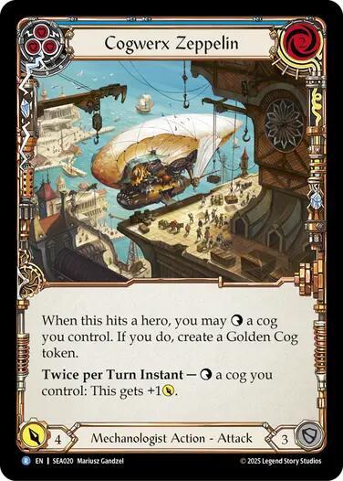 Cogwerx Zeppelin (Blue) card image