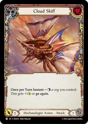 Cloud Skiff (Red) card image