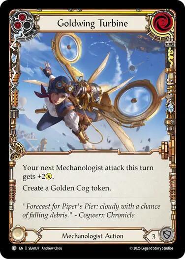 Goldwing Turbine (Yellow) card image