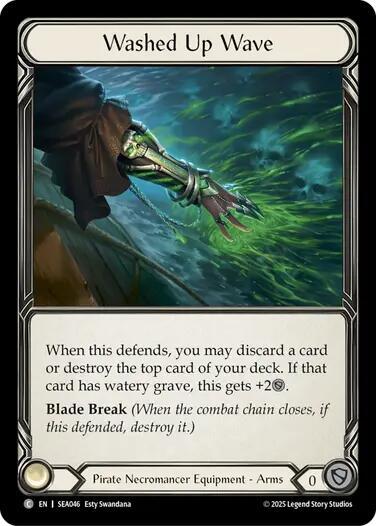 Washed Up Wave card image
