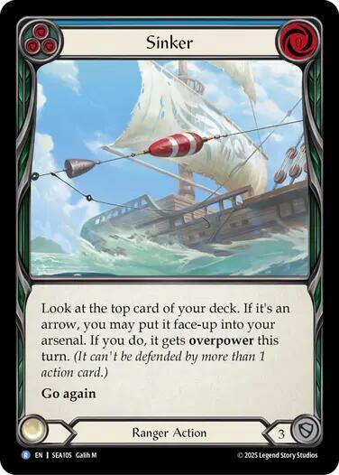 Sinker card image