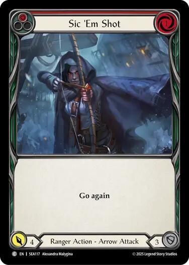 Sic 'Em Shot (Red) card image