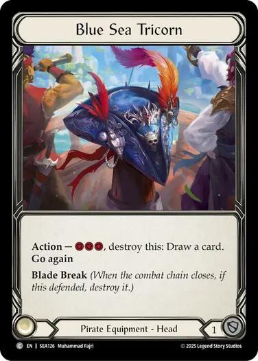 Blue Sea Tricorn card image
