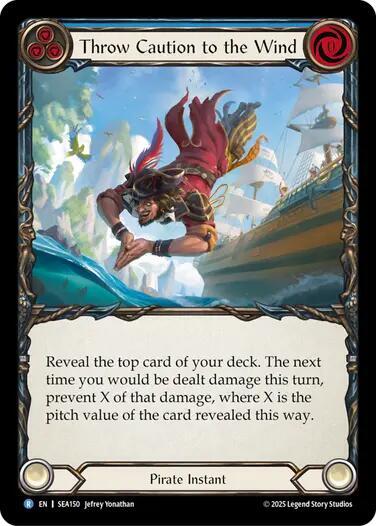 Throw Caution to the Wind card image
