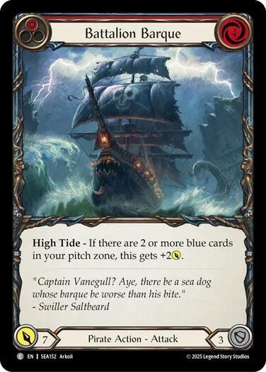 Battalion Barque (Red) card image