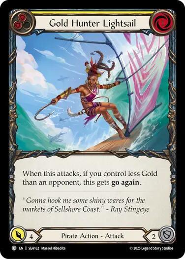 Gold Hunter Lightsail card image