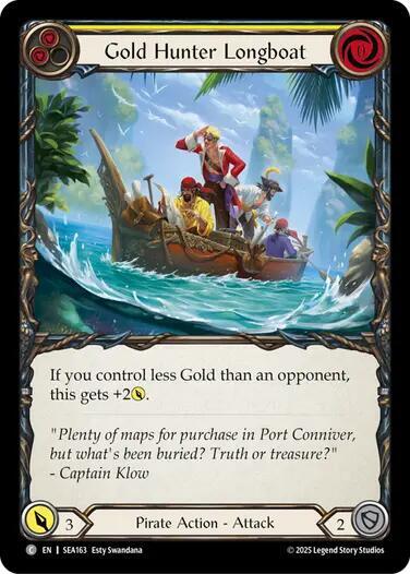 Gold Hunter Longboat card image
