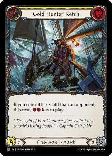 Gold Hunter Ketch card image