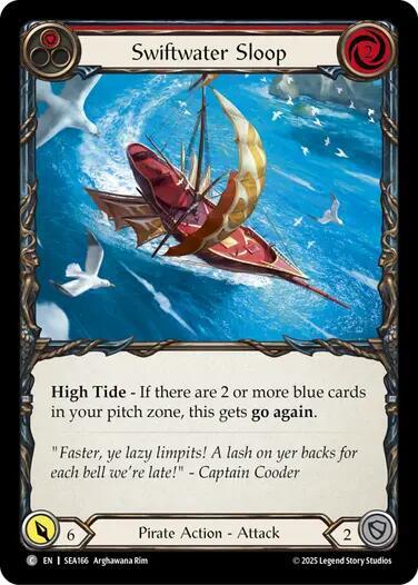 Swiftwater Sloop (Red) card image