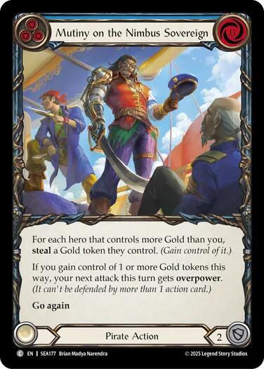 Mutiny on the Nimbus Sovereign card image