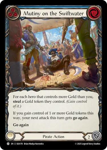 Mutiny on the Swiftwater card image