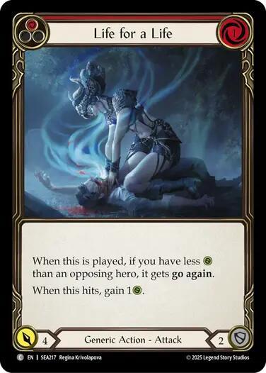 Life for a Life (Red) card image
