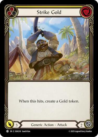 Strike Gold (Yellow) card image