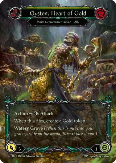 Oysten, Heart of Gold card image
