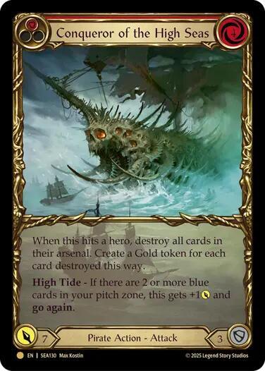 Conqueror of the High Seas (Treasure) card image