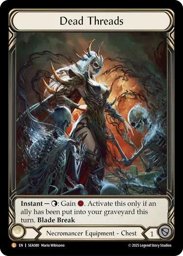Dead Threads (Treasure) card image