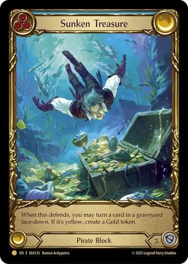 Sunken Treasure (Treasure) card image