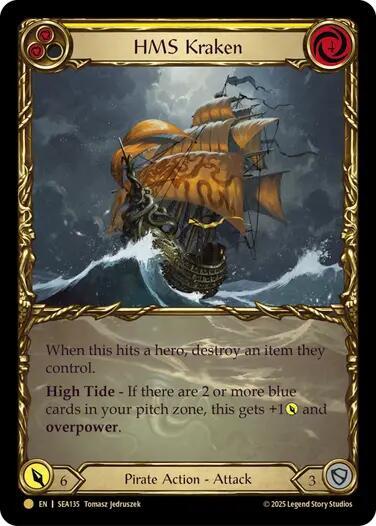 HMS Kraken (Treasure) card image