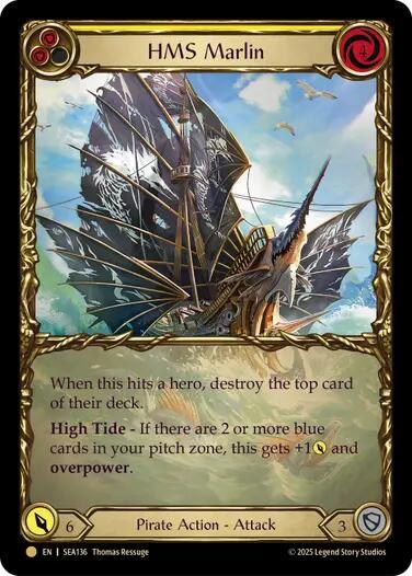 HMS Marlin (Treasure) card image