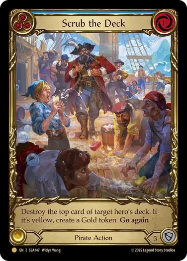 Scrub the Deck (Treasure) card image