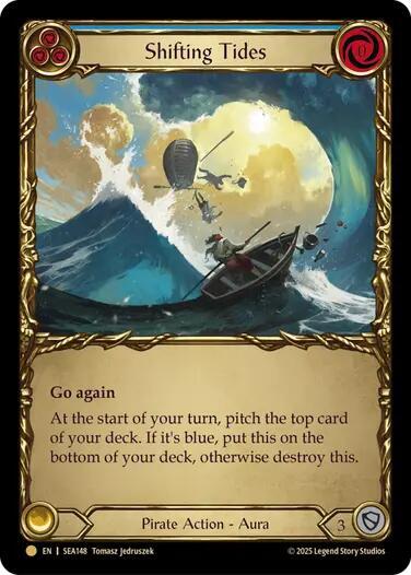 Shifting Tides (Treasure) card image