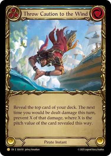Throw Caution to the Wind (Treasure) card image