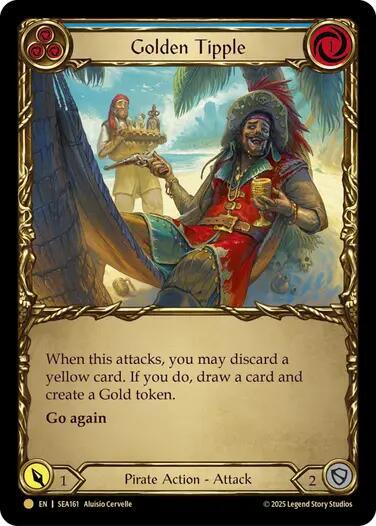 Golden Tipple (Blue) (Treasure) card image